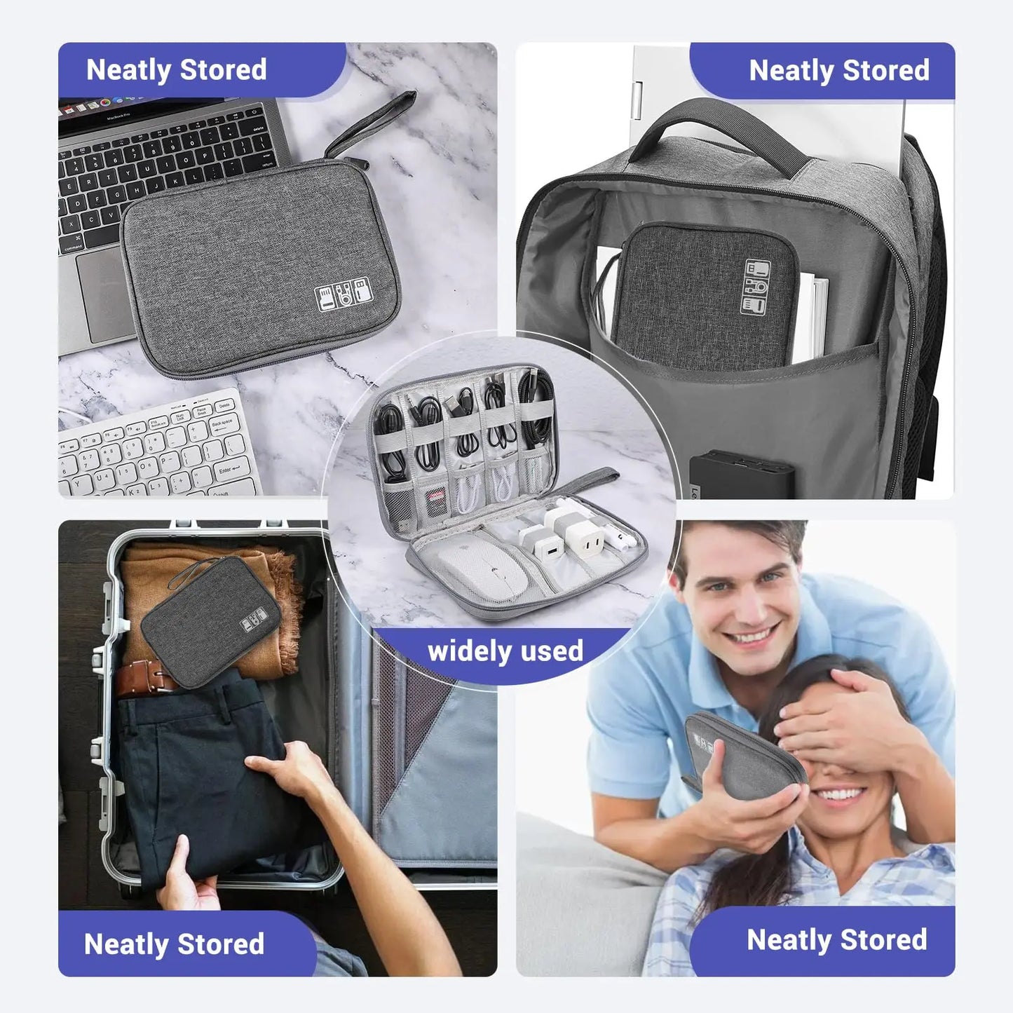 Nomad's Aura™ Cable Organizer Bag